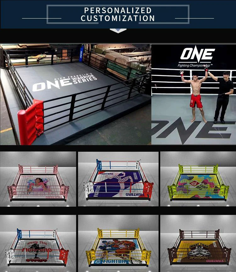 FIGHTBRO RG7 Professional Thai Kick Boxing Ring Boxing Championship ...