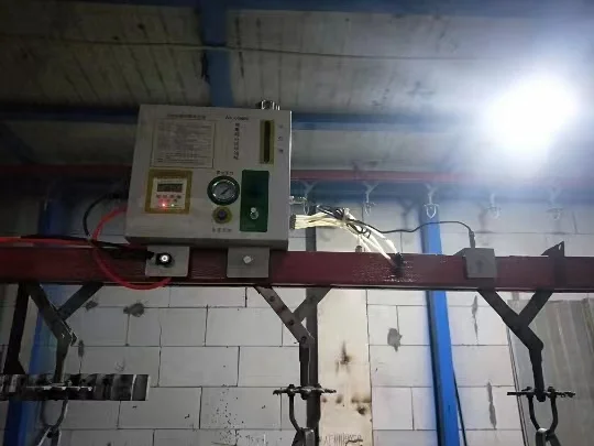 Microcomputer Automatic Oiling Machine Conveyor Chain Lubrication for Powder Coating Line