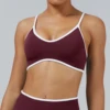 Maroon-Bra