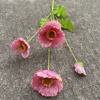 4 fourchettes coquelicot de maïs