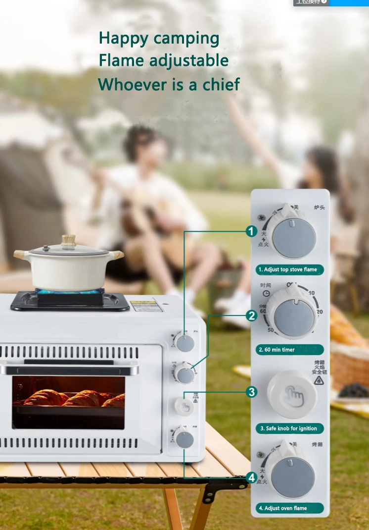 Gas Toaster Oven Outdoor Toaster Oven Grill Baker Cooker Buy Gas