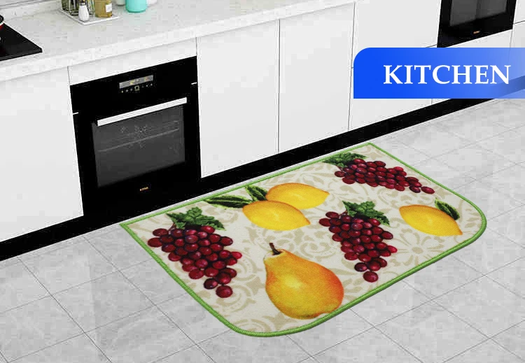 Custom Polyester Christmas Gift Mat Printed Carpet for Living Room Entrance Door Mat factory