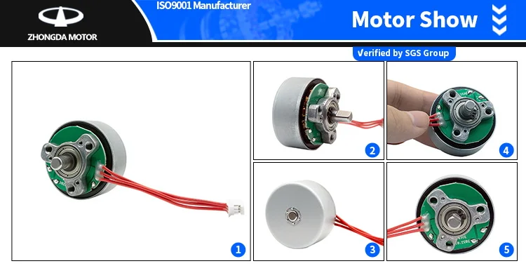 External Rotor Motors, 3816, Brushless, BLDC - detail 2