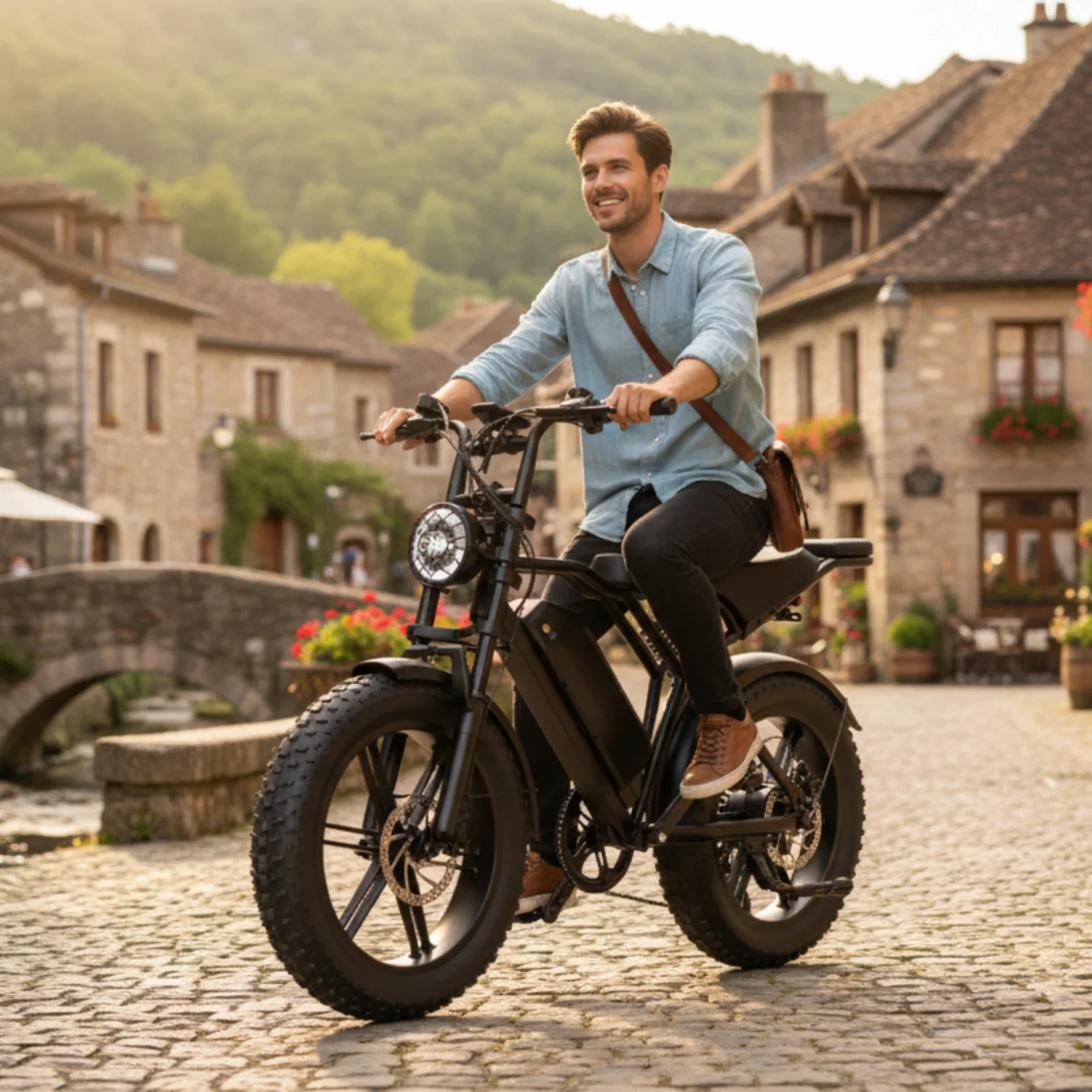 エコライド V8 FATBIKE 電動バイク 48V 15AH仕様・デジタル表示・250W