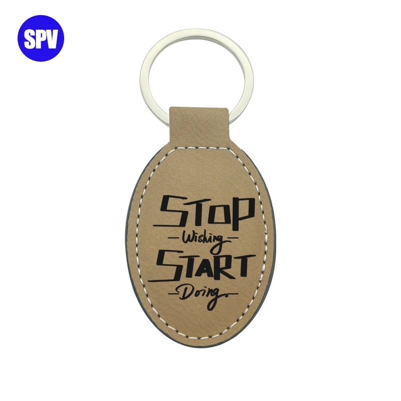 SUPERNOVA 2022 Supernova Custom Printing Laser Engraving Laserable Leatherette Keychain details