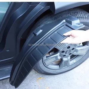 New Dedicated Rear Wheel Inner Lining Mudguard Four-Wheel Decorative Glue Modification Accessory for Chery ICAR03