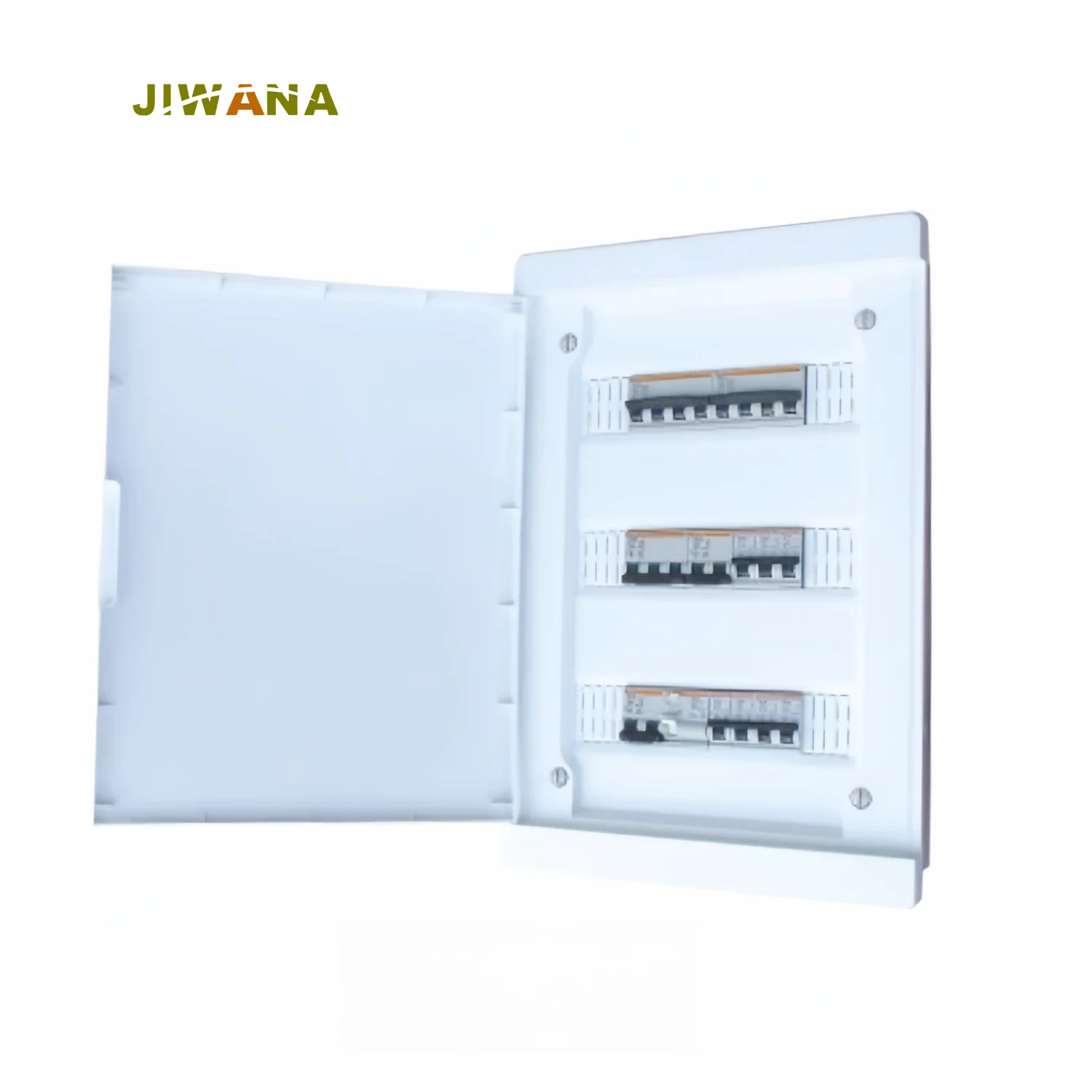 Indoor Power Distribution Box Insulated Plastic Box 36way Single Phase Db Box Insulated Plastic Distribution Board for Household