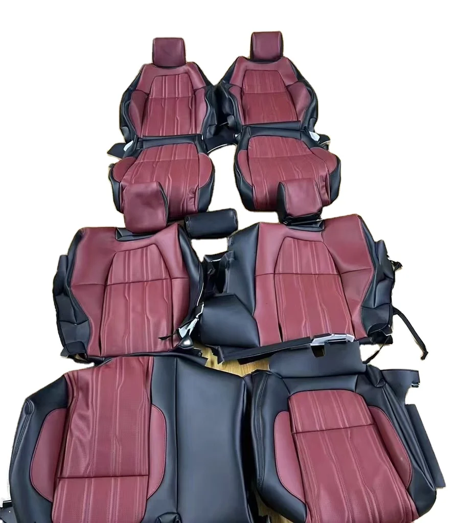 Лидер продаж полный комплект универсальная Водонепроницаемая Нескользящая прочная Роскошная подушка для подушки из искусственной кожи чехол на сиденье автомобиля Honda Haoying 2020