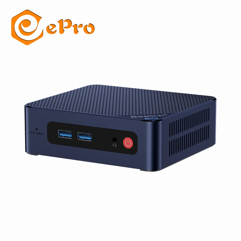 Beelink EQ12 PRO - Fast Mini PC with Intel N305 & 16GB RAM