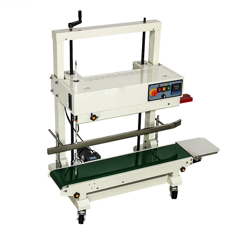 Automatic Multifunctional Vertical Sealing Machine for Cans Heat Sealer for Food Film and Aluminum Foil Bags