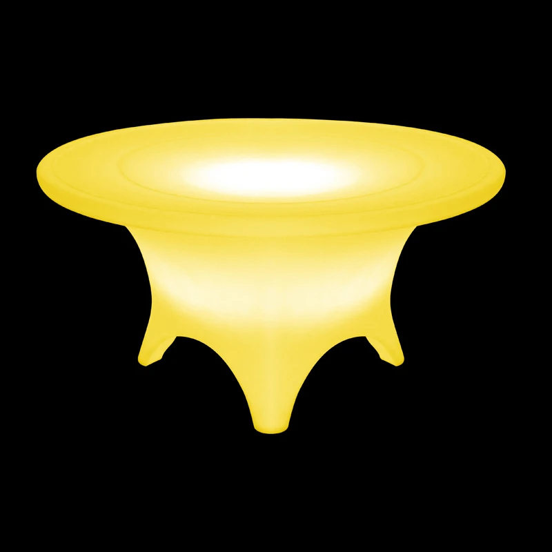 Барная мебель круглый стол для ресторана светодиодные столы