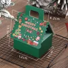 Cabaña verde de Navidad