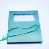 Libro de pestañas azul de 16 pares