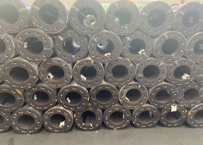 Thailand carbon steel round flange end plate for spun pipe pile factory