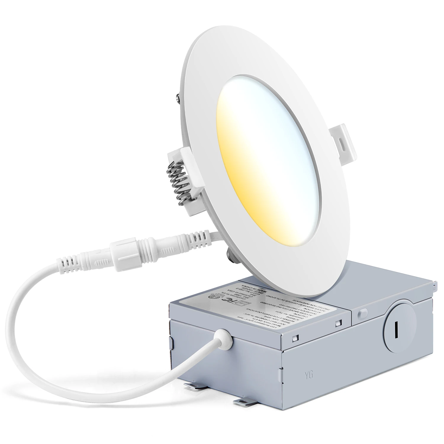 Round 4 Inch Recessed Ceiling Lights Pot Lights 9w 12w Dimmable Smd Led Panel Light