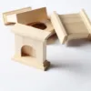 Caminetto in legno massello