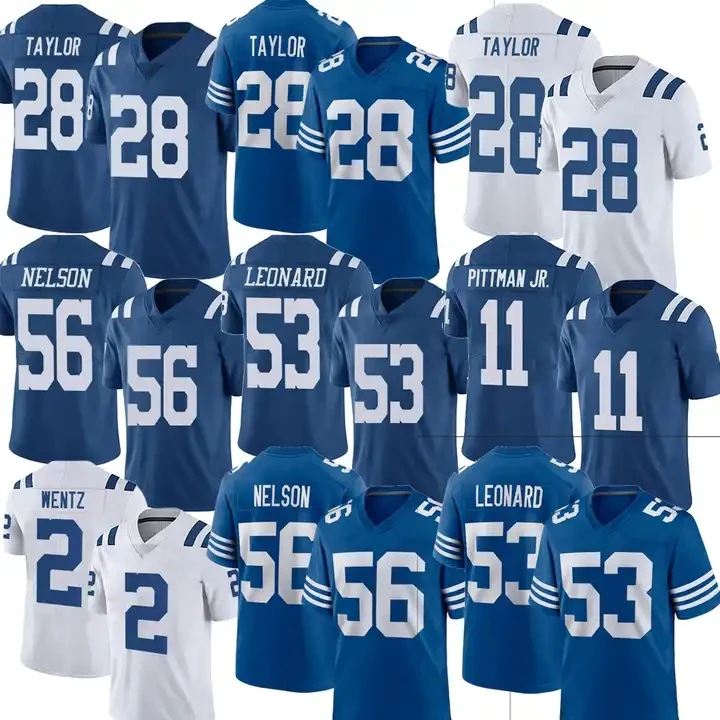 Colts Jerseys 56 Quenton Nelson Football Jerseys - China Indianapolis and  Colts price