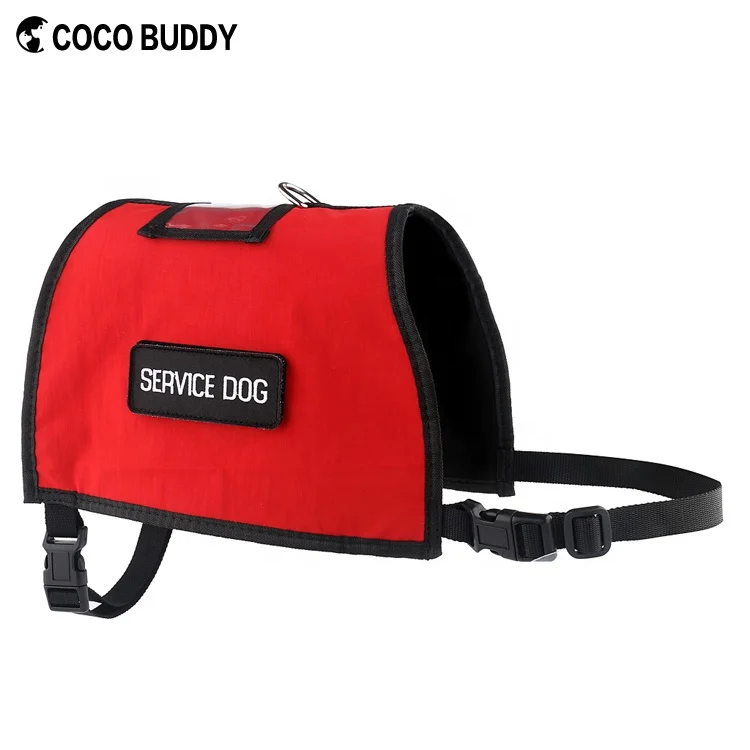 Lightweight Service Dog Vest With Removable Customized Patches And