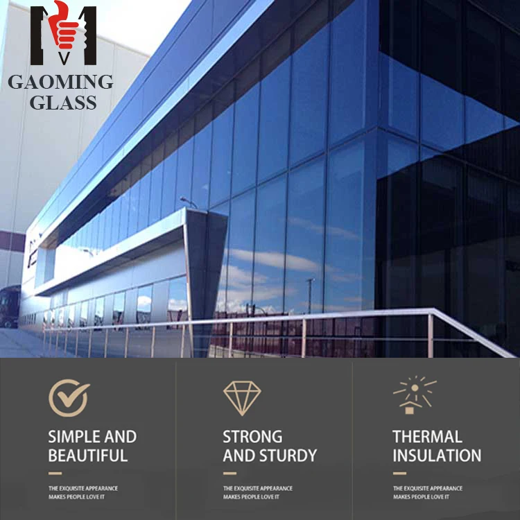 Gaoming Aluminium Glass Curtain Wall Outside The Building Buy Vinyl