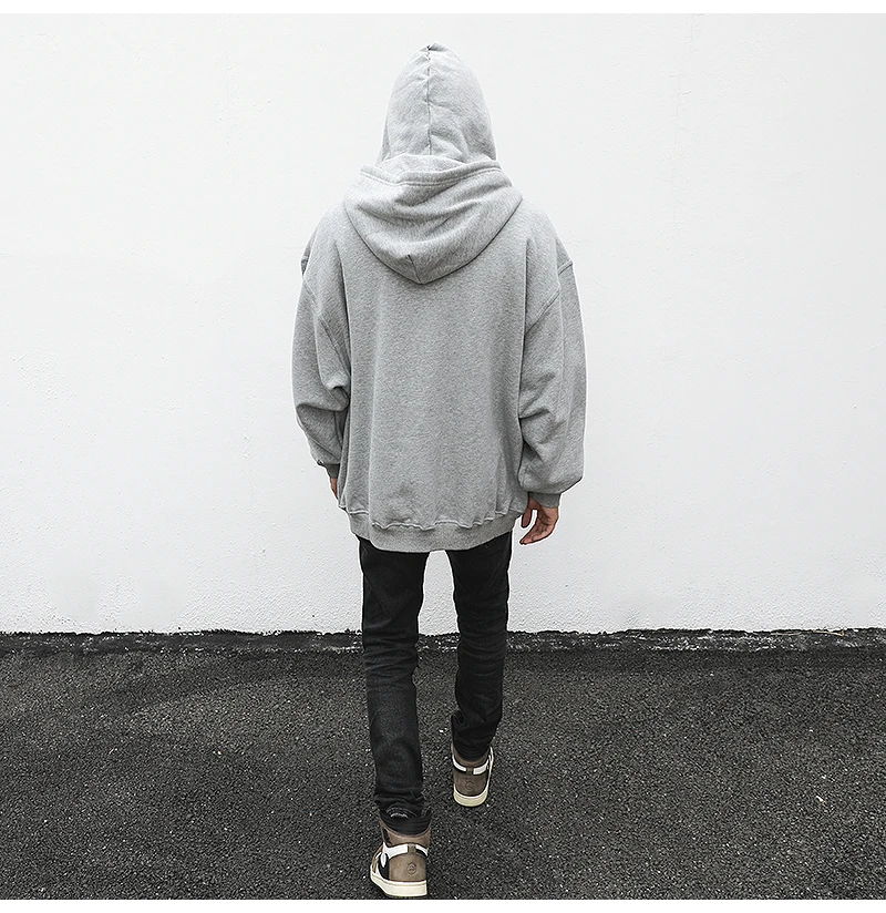 fear of god half zip sherpa moletom com capuz