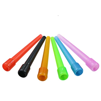 SY 92mm length plastic mouthpiece mouth tips mixed colors 100pcs/opp bag 50bags /carton shisha accessories