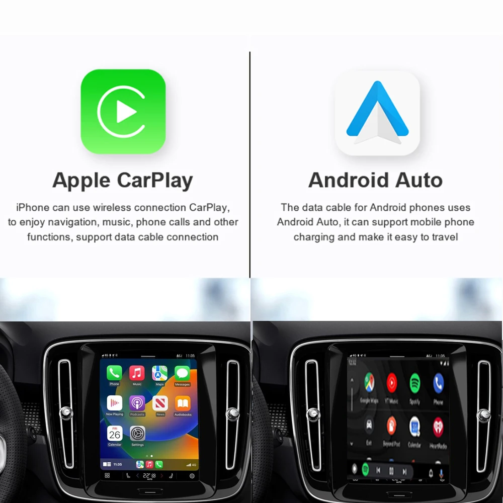 Android Auto Electronics Car Radio Wireless Carplay Dvd Player Gps Navigation for Volvo S60 S90 Multimedia Stereo Video Audio