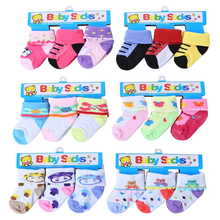 3 шт./упаковка, Детские хлопковые носки