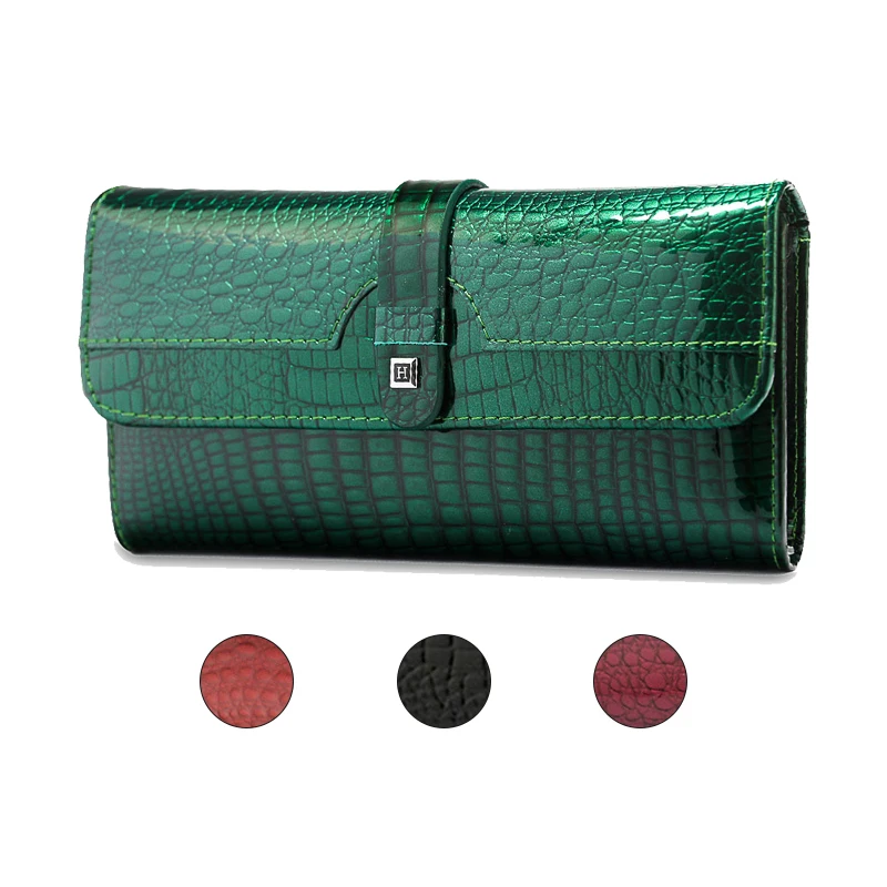 新品未使用 quattro gatti crocodile wallet classic-wallet-no-101-