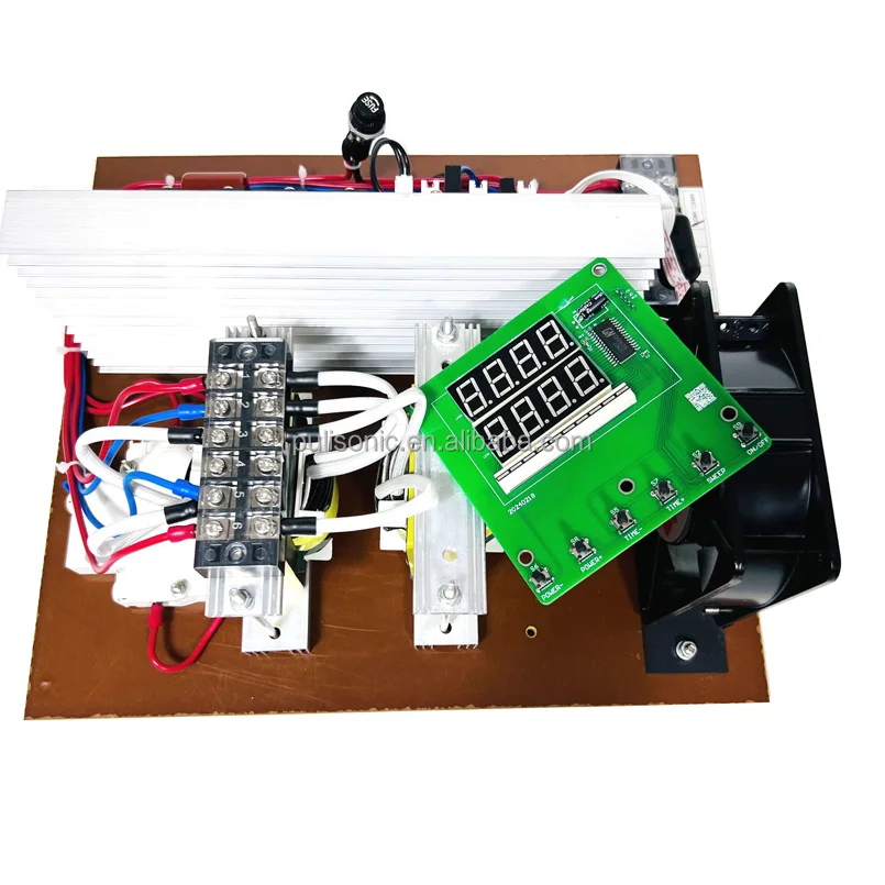 2000W Ultrasonic Transducer Driver PCB With Control Board for Ultrasonic Generator Kits