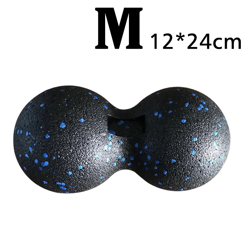 Расслабляющий массажер на заказ для всего тела, массирующий массаж тела, арахис, двойной роликовый Массажный мяч, набор