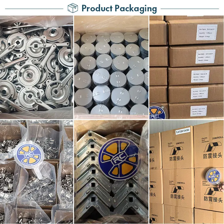 Metal Air Duct Volume Round Damper Quadrant for HVAC Accessories