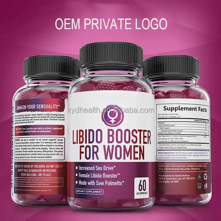 Oem Libido Booster Gummies For Men Women Gummy With Saw Palmetto