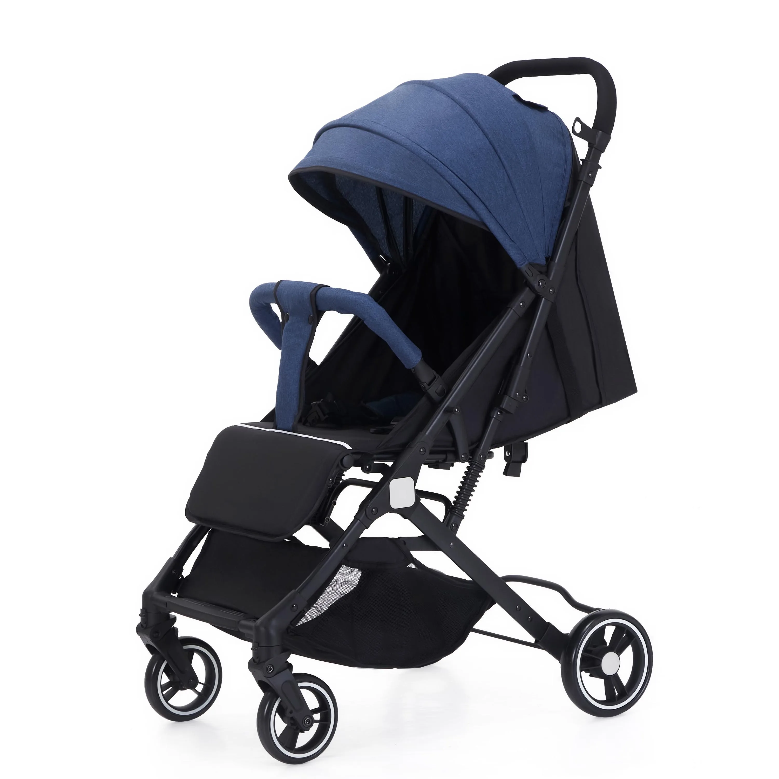 Easy to Fold Lightweight Baby Stroller Double Travel Stroller for Kids Iron Pipe Can Be Collected by One Hand Cheap Baby Pram