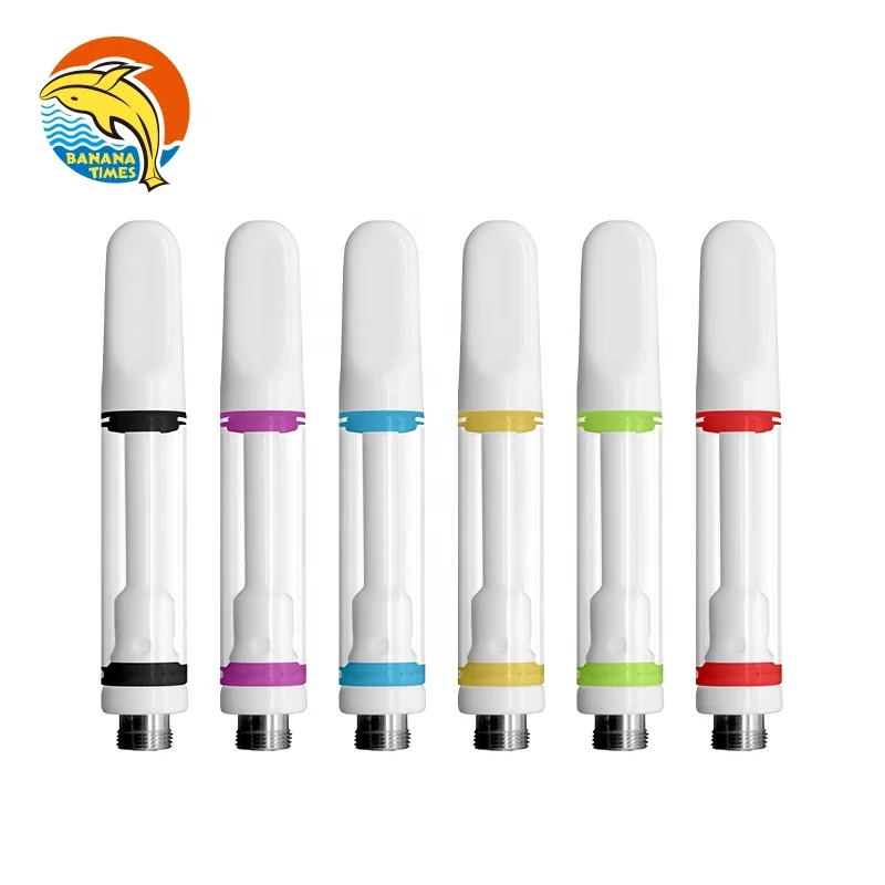 BANANATIMES glass tank 510 cartridge .5ml 1ml vape cartridge packaging free oem vaporizer cartridge