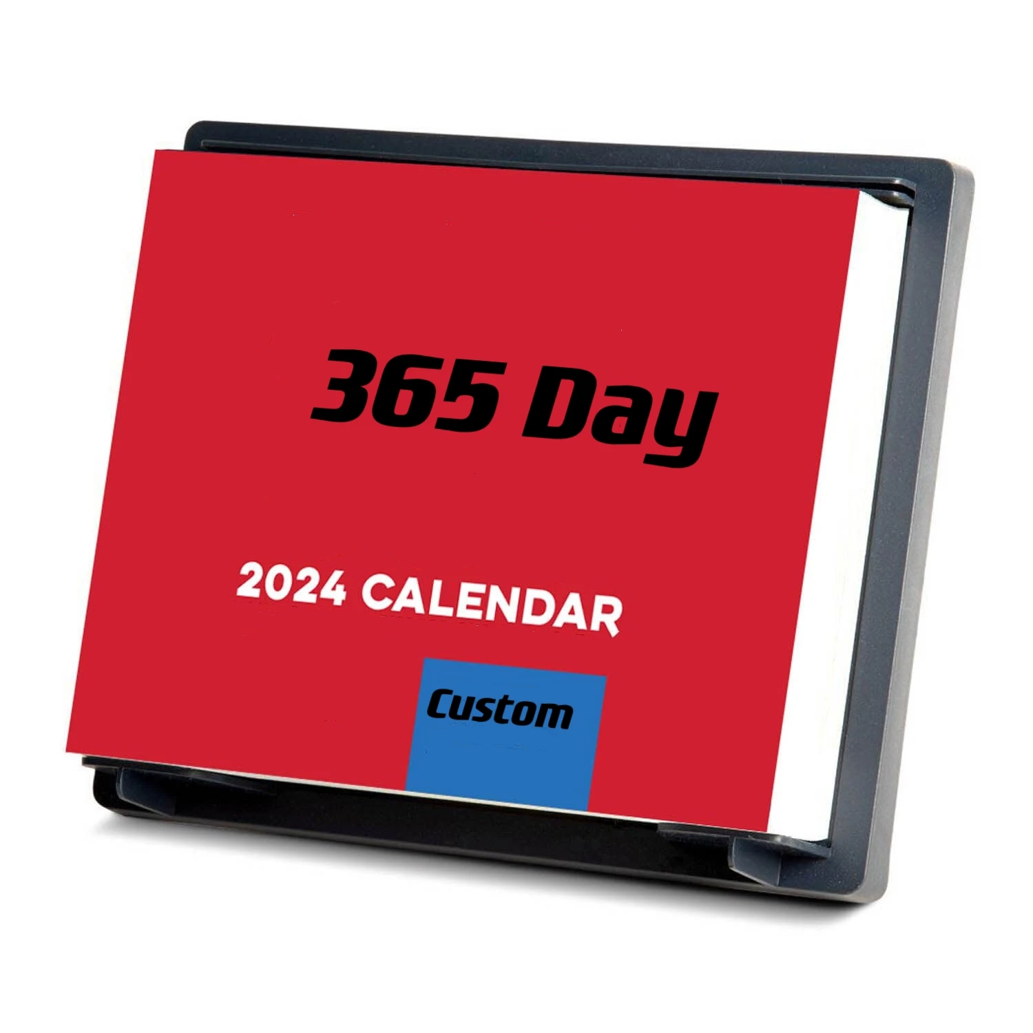 Cheap Custom Printing 365 Page A Day Desk Calendars Stand Up Tear Off