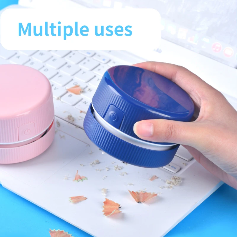 Маленький настольный резиновый Мини-пылесос с конфетти портативный студенческий Настольный портативный мини-пылесос