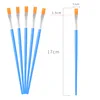 Blu (punta piatta piccola da 17 cm)