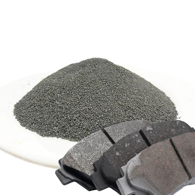 Gray Friction Material Dust Brake Pads Reduced Iron Powder