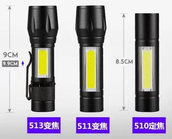 Torcia USB potente xhp70.2 Torcia tattica a LED con zoom ricaricabile
