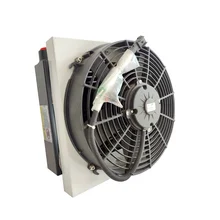 Best Sells Air Cooled Hydraulic Pump Fan Oil Cooler Water Air Copper Pipe Heat Exchanr-New Condition Engine Motor Made China