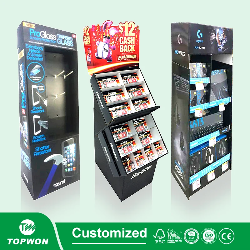 Alibaba.com: Cardboard Accessories Product Electronic Shelf Display ...