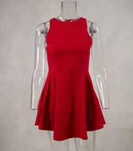 New MemorieSea Shifts Sleeveless Pleats Tight  Women's Party Dress