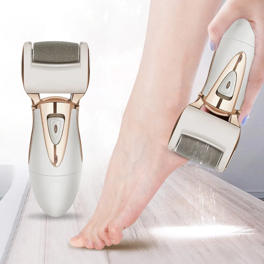 High-Efficiency Rechargeable Electric Foot Grinder Smoother File Scraper for Callus Removal for Cars and Households