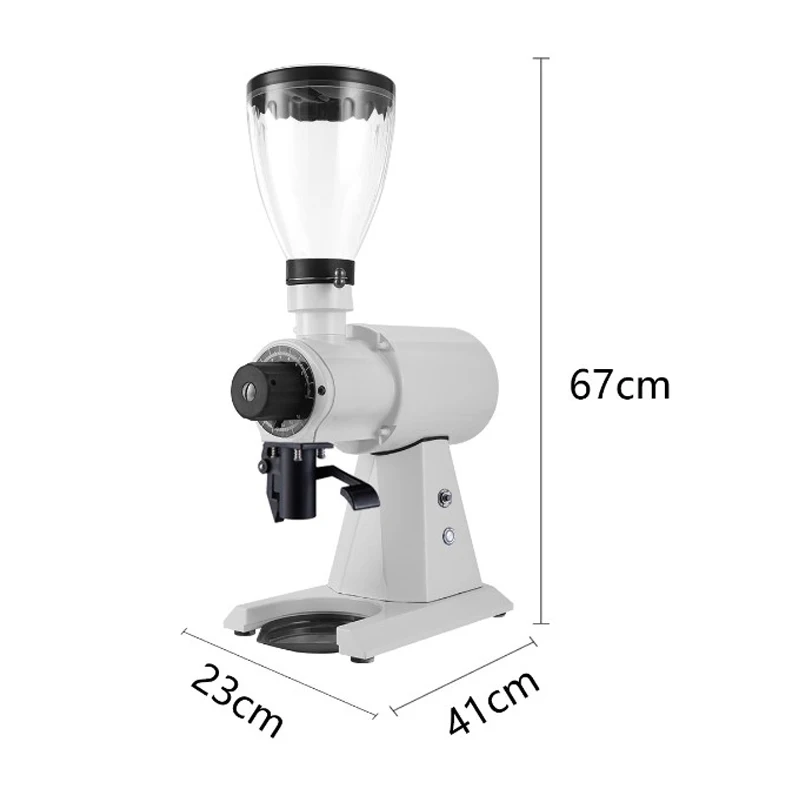 EK43S 98MM Espresso Coffee Grinder Stainless Steel Titanium Plated Flat  Burrs 1L Bean Hopper 1000W Coffee Bean Mill Grinder