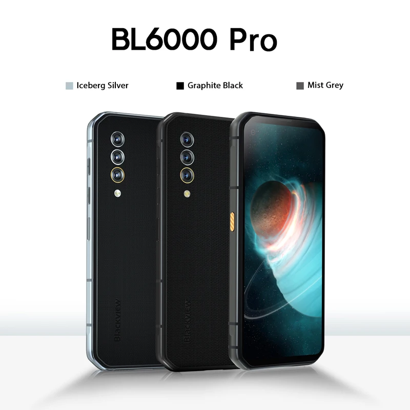 Blackview BL6000 Pro - Rugged 5G Smartphone with 8GB RAM