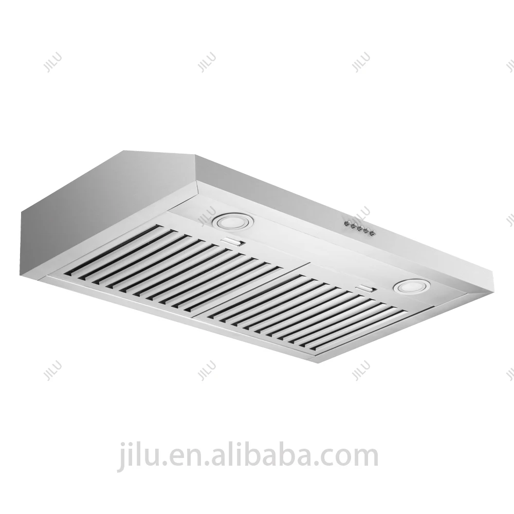 Convertible Top 300-CFM Range Hood Under-Cabinet Electric Kitchen Exhaust US Stainless Steel Vented Rear Duct for Household Use supplier