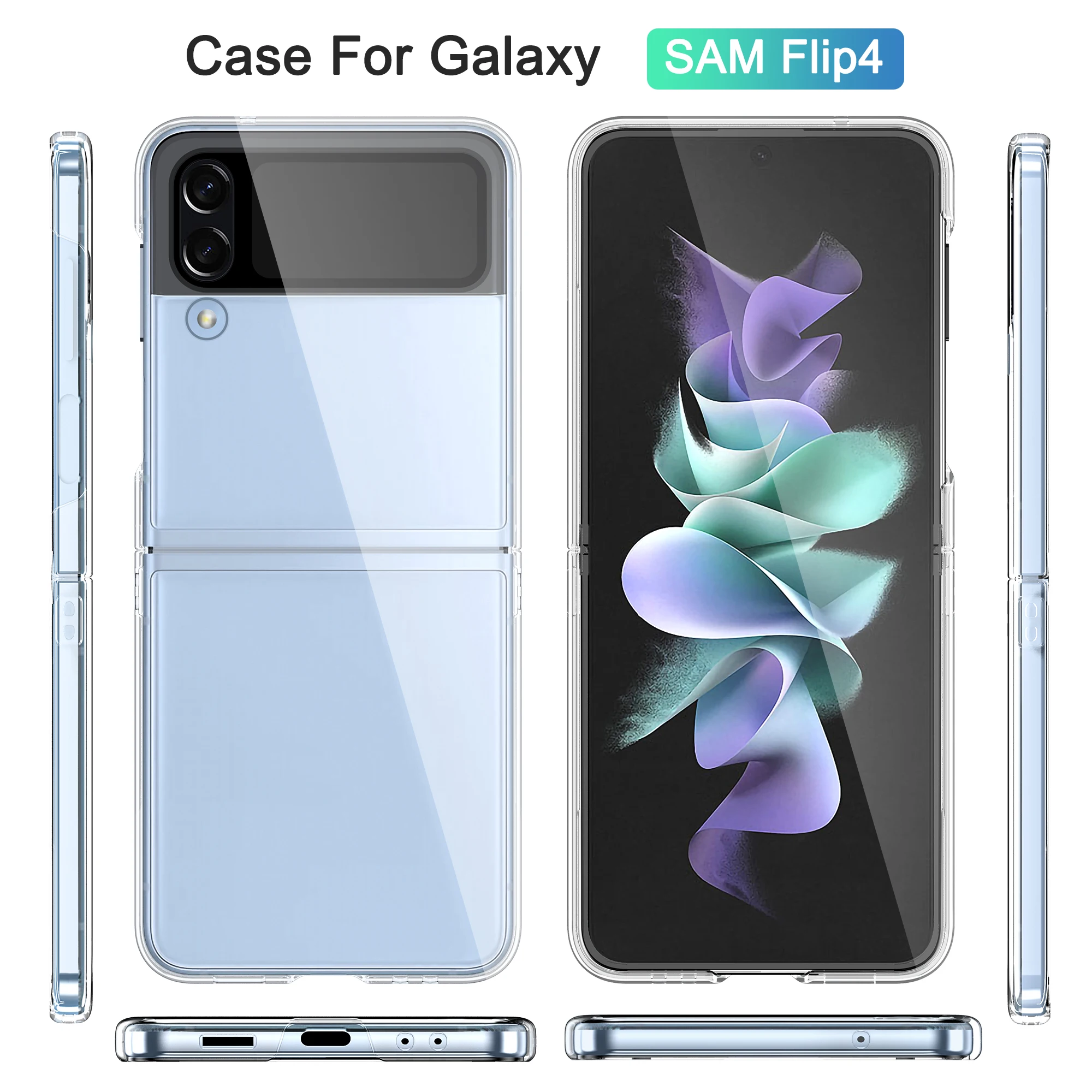 For Samsung Galaxy Z Flip 3 Phone Shell Z FLIP 3 Folding Screen