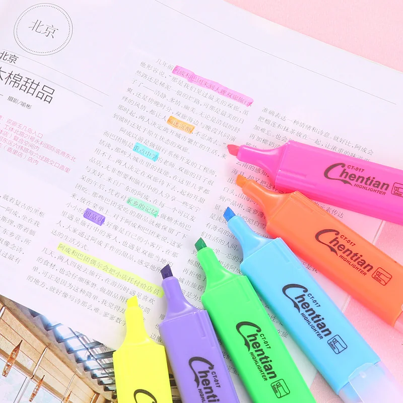 Недорогие офисные принадлежности на заказ мини-маркеры со звездами