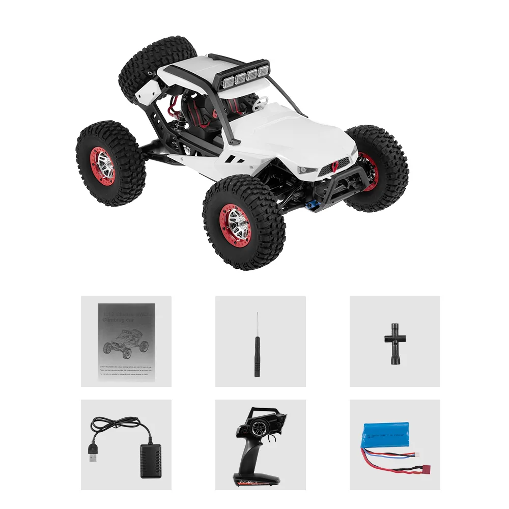 高評価の贈り物 【ジャンク新品】WLtoys 12429 ② バッテリー２本 ４WD