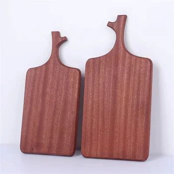 Creative Cutting board with tree crotch handle Whole wood cutting board Cutting fruit bread baking board